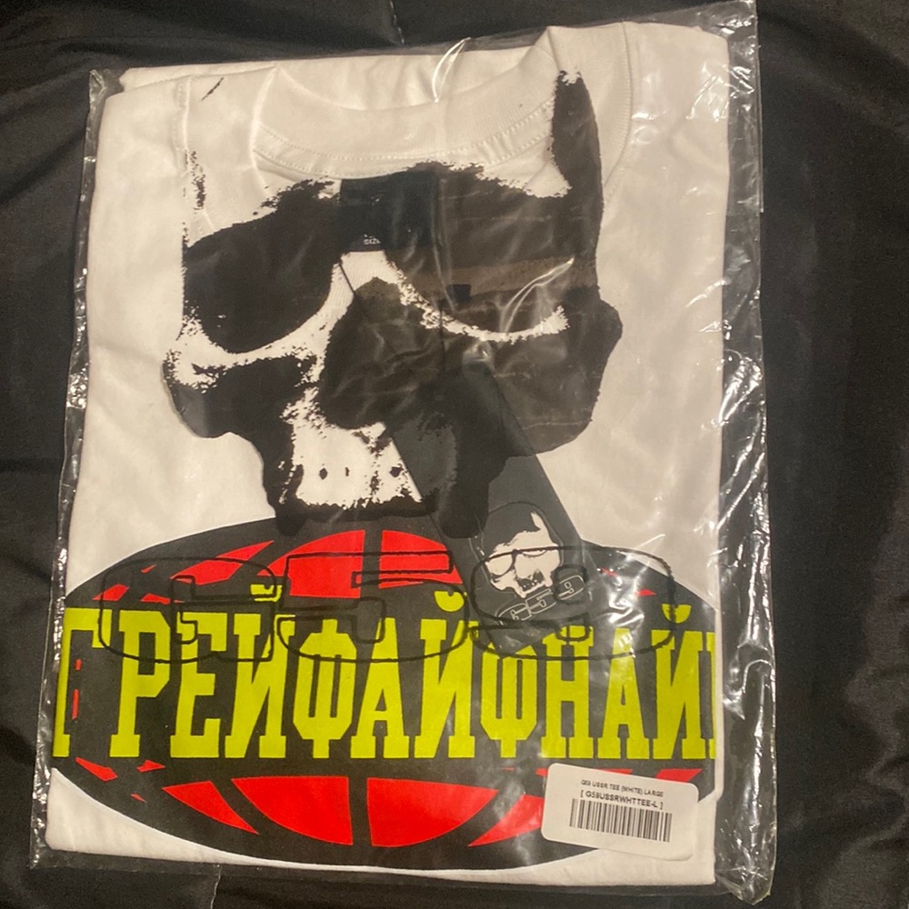 $uicideboy$ x collective x G59 Never worn G59 USSR white tee large
